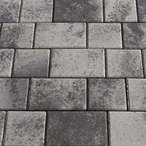 K4 Pflasterstein grau anthrazit meliert Nr. 345_Art. Nr. 0506_Ausstellung Nr. 119